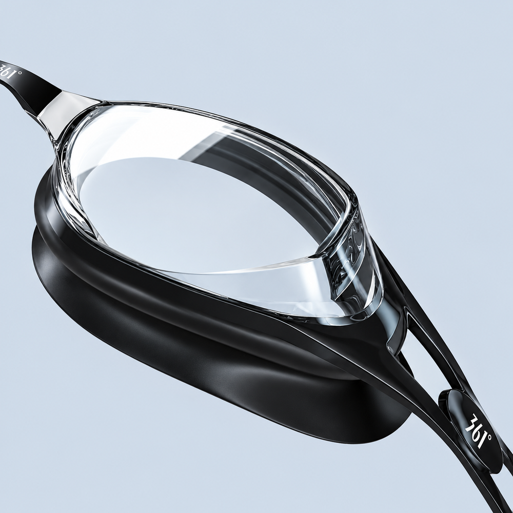 Óculos de Natação Profissional com Grau para Miopia – Lentes Antiembaçantes e Visão Nítida