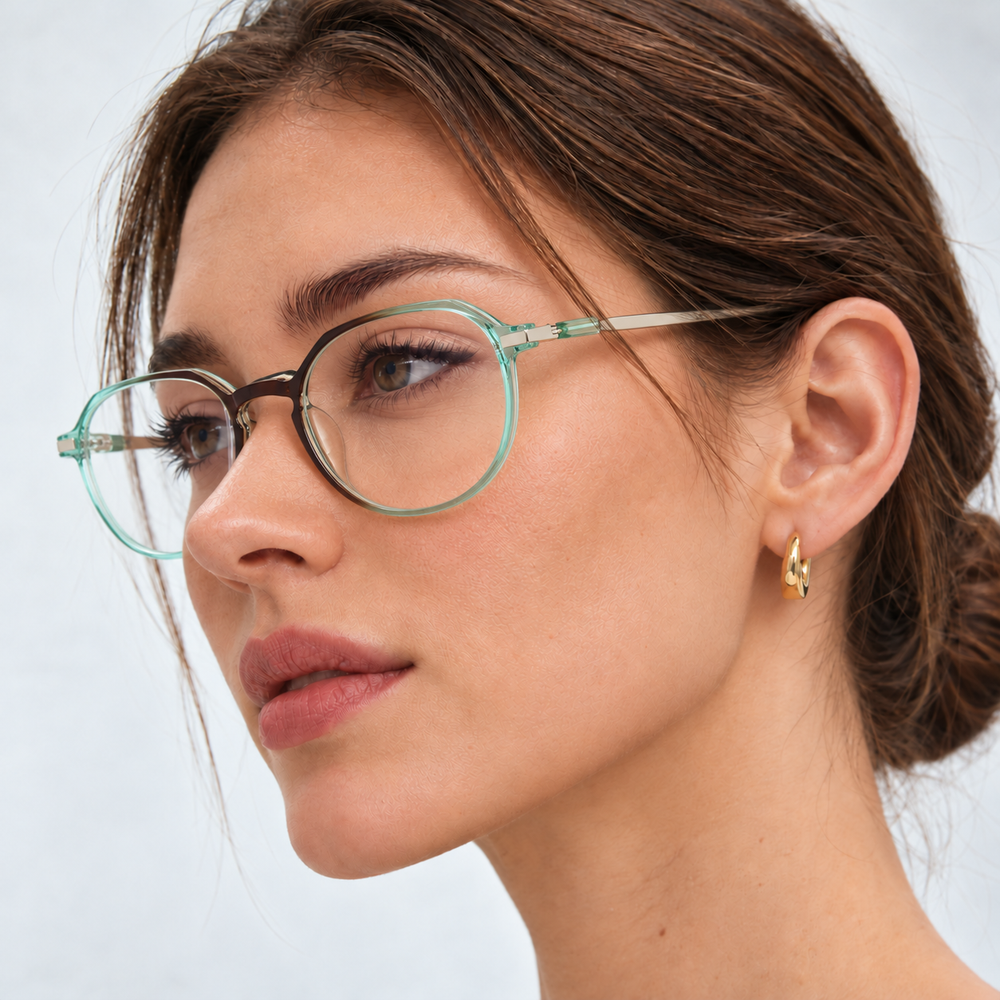 Óculos de Grau para Miopia com Lentes Antiluz Azul - Feminino
