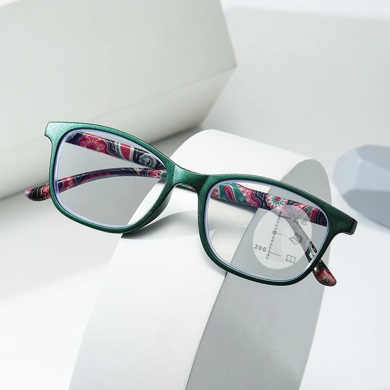 Óculos de Grau Multifocal Progressivo com proteção contra luz azul