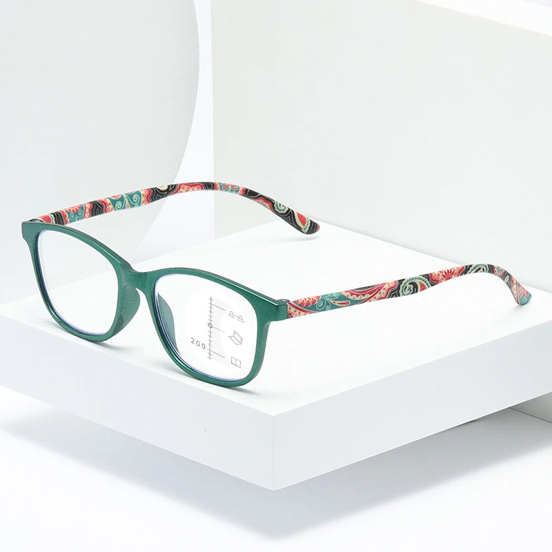 Óculos de Grau Multifocal Progressivo com proteção contra luz azul